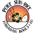 poke sun rice Logo